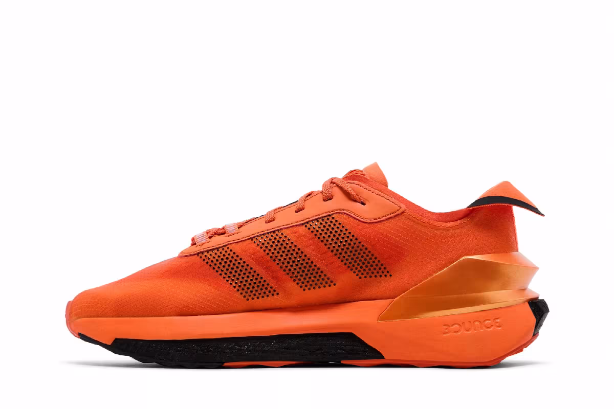 adidas Avryn Orange Black, view 4