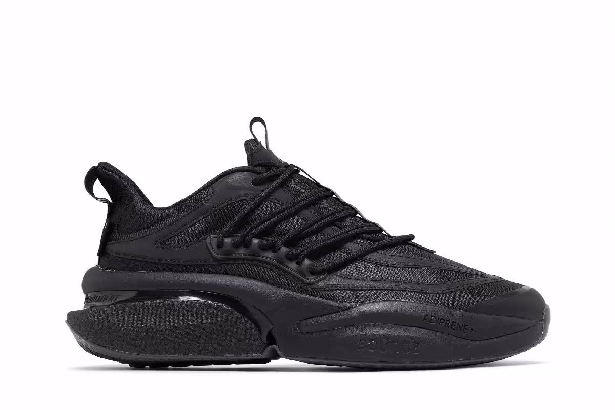 adidas AlphaBoost V1 Triple Black, view 2
