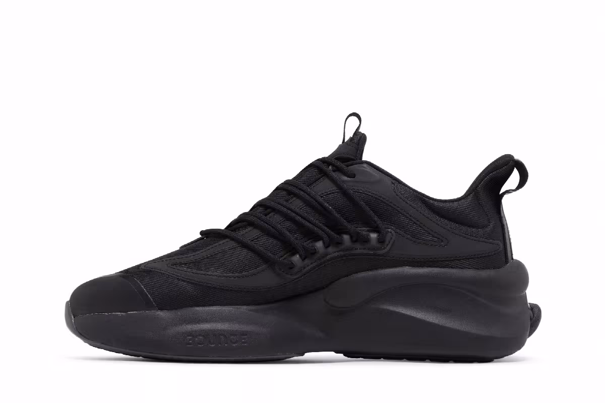 adidas AlphaBoost V1 Triple Black, view 4