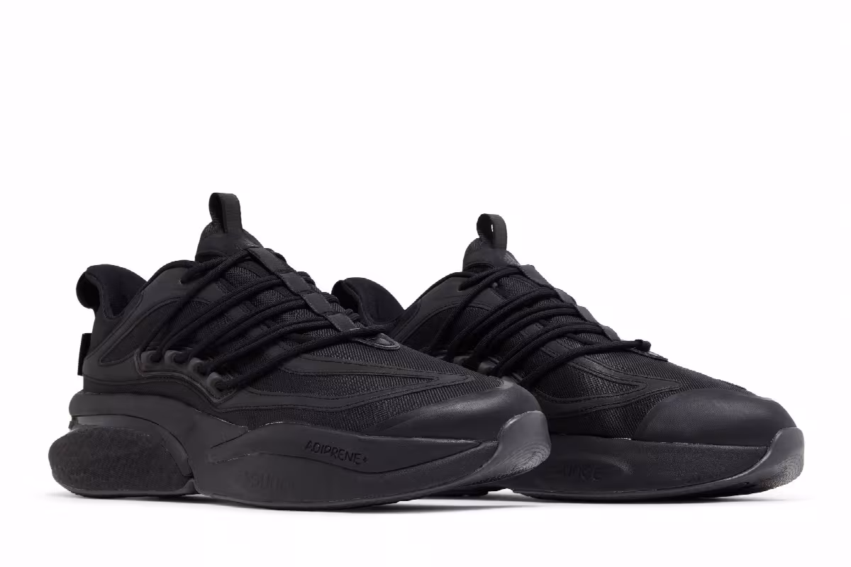 adidas AlphaBoost V1 Triple Black, view 9