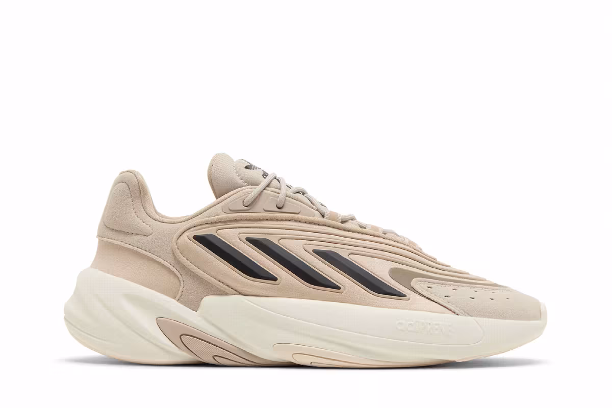 adidas Women's Ozelia Wonder Beige Black, view 2