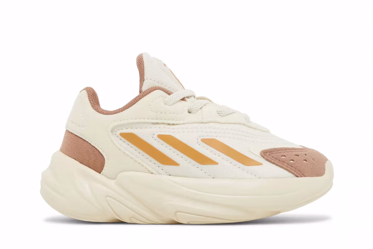 Adidas Ozelia EL I White Orange Clay Strata, view 2