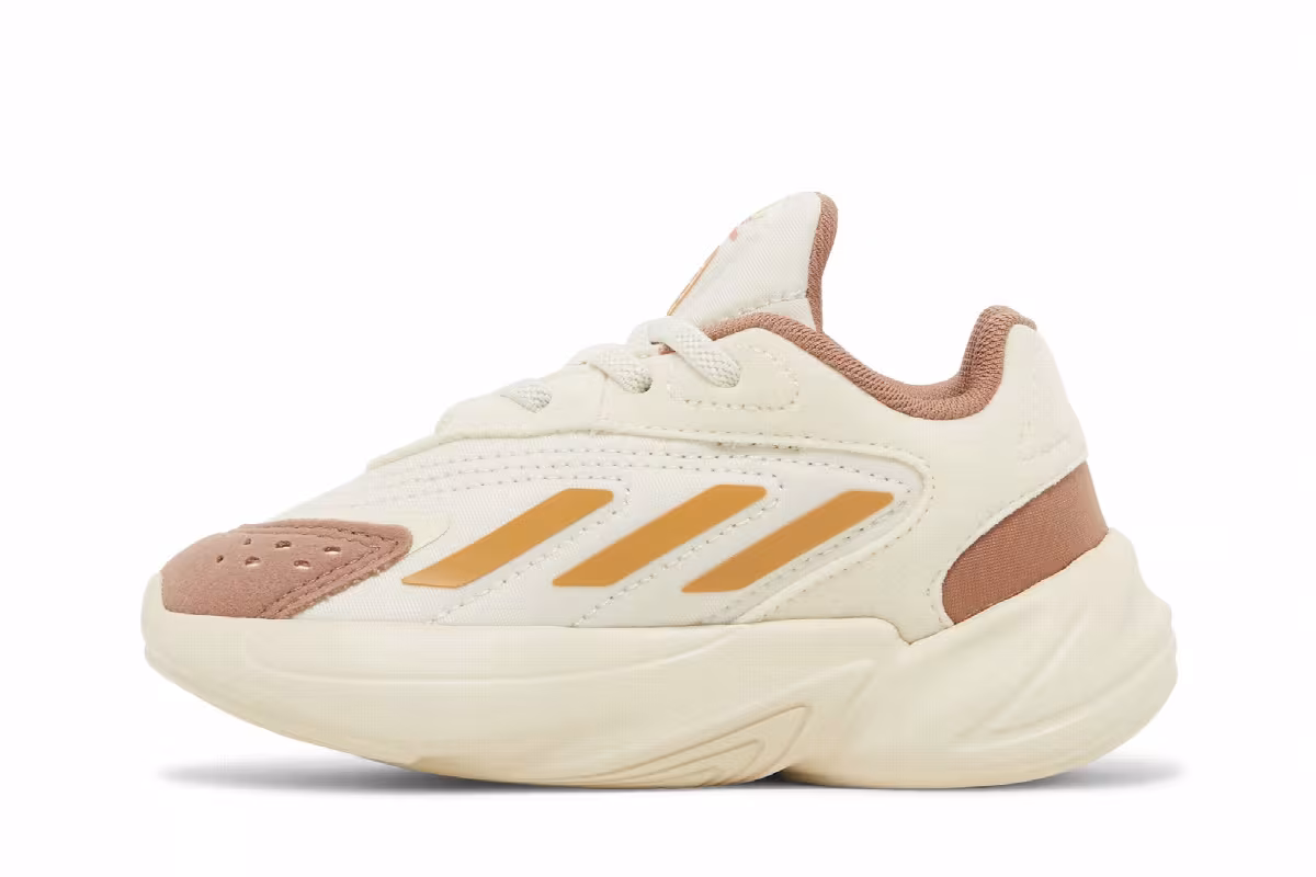 Adidas Ozelia EL I White Orange Clay Strata, view 4