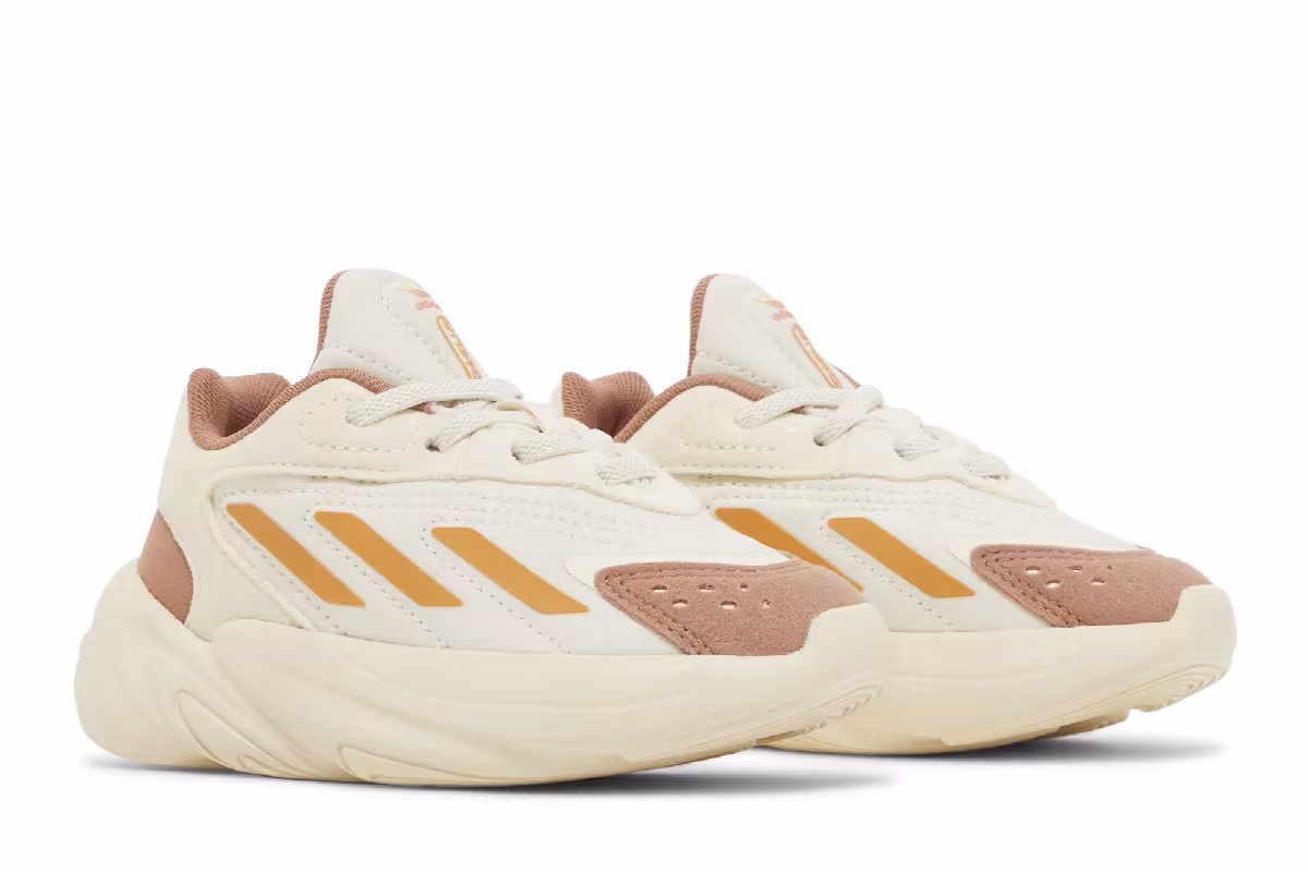 Adidas Ozelia EL I White Orange Clay Strata, view 9