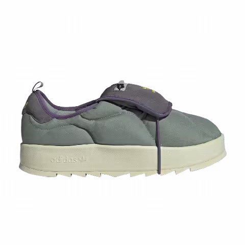 adidas Puffylette 'Silver Green'