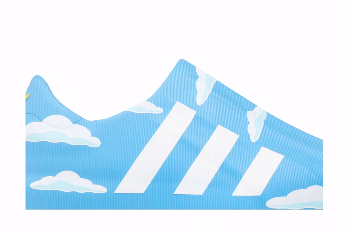 The Simpsons x adidas adiFOM Superstar Clouds, view 3