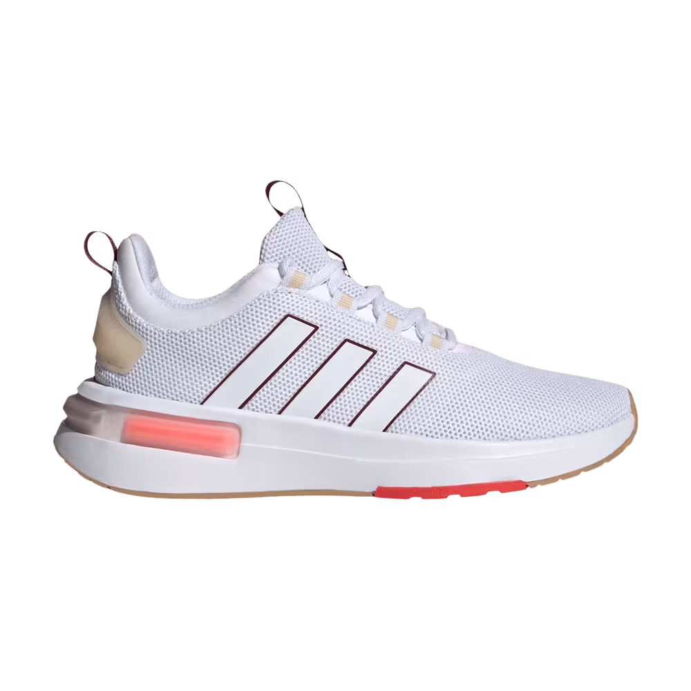 adidas Women's Racer TR23 White Bright Red