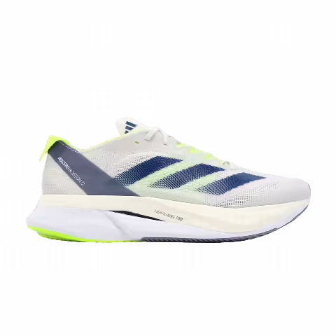 adidas Adizero Boston 12 'White Royal Lucid Lemon'