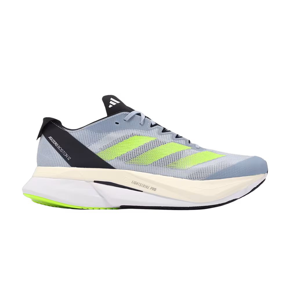 adidas Adizero Boston 12 Wonder Blue Lucid Lemon