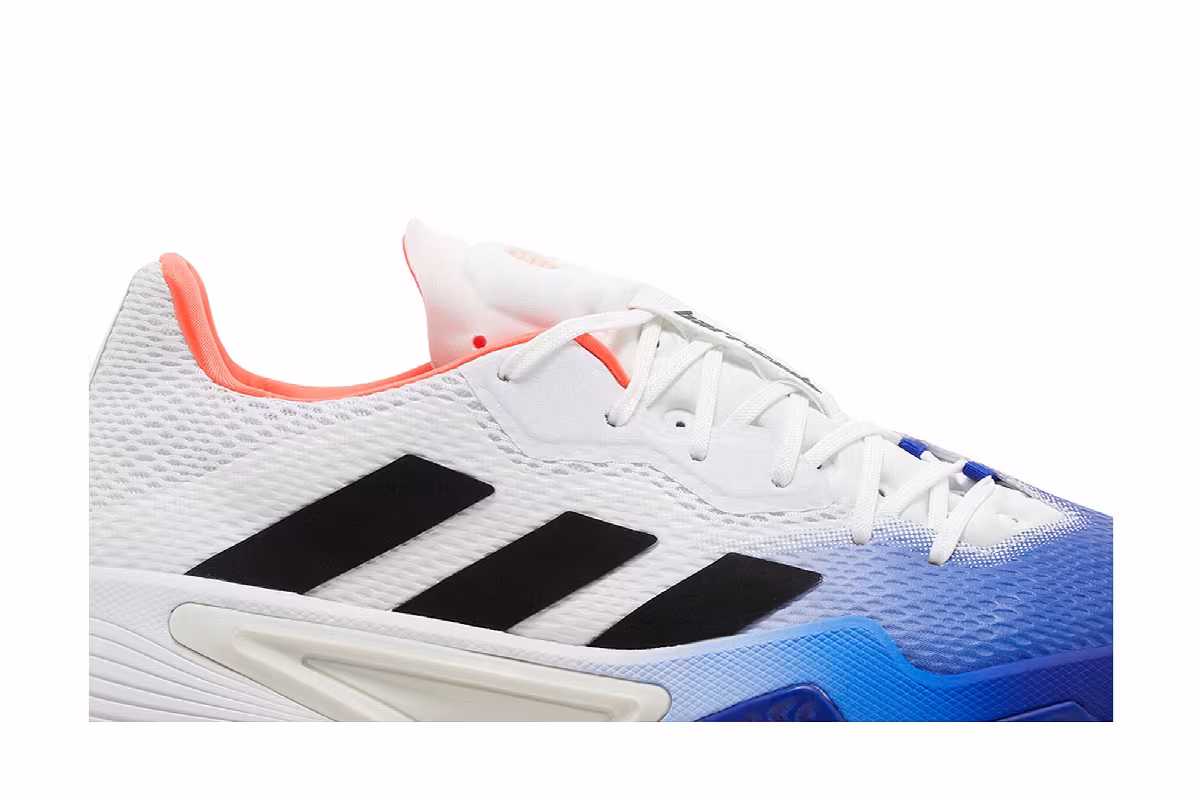 Adidas Barricade Lucid Blue Solar Red, view 3