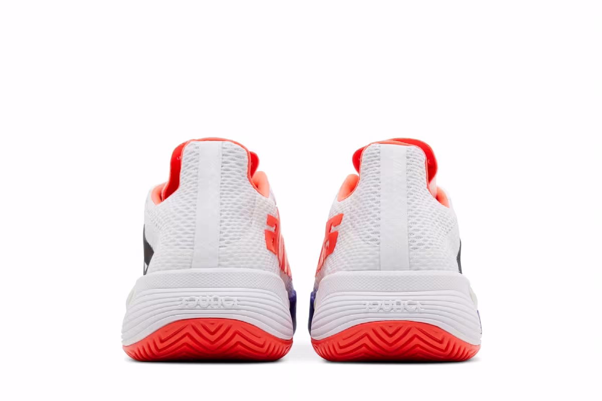 Adidas Barricade Lucid Blue Solar Red, view 7