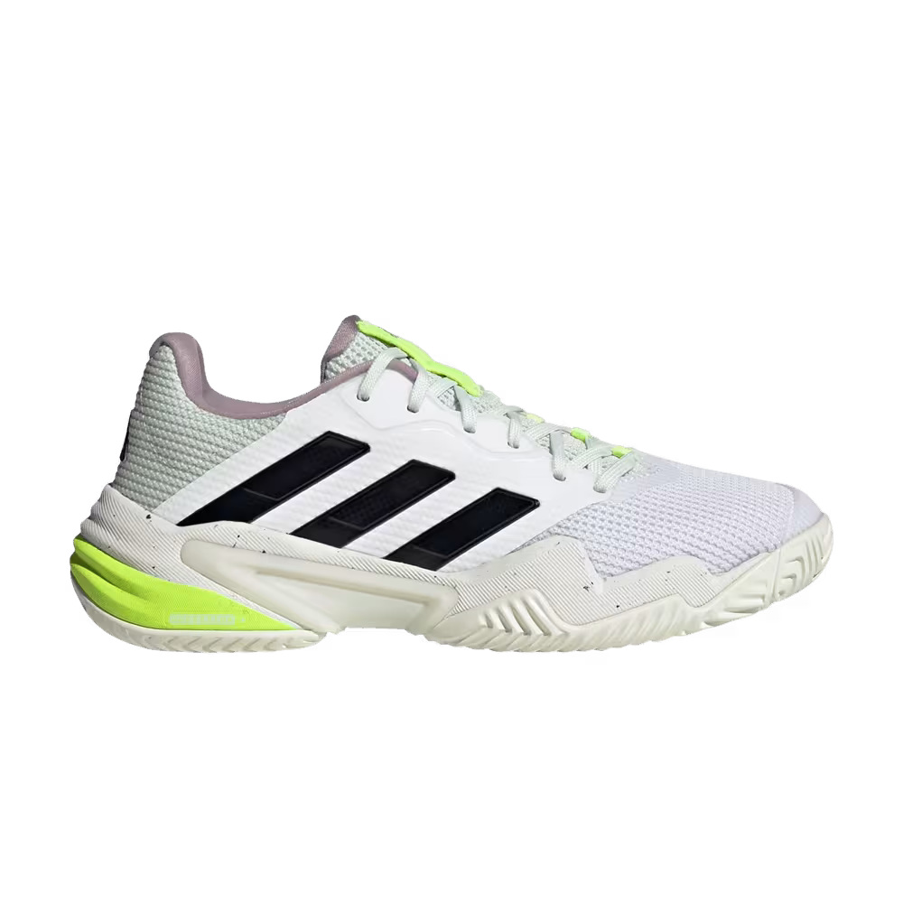 Adidas Women's Barricade 13 White Crystal Jade