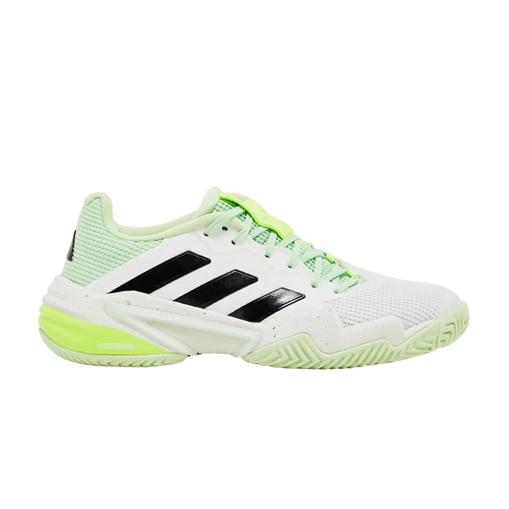 adidas Barricade 13 White Semi Green Spark