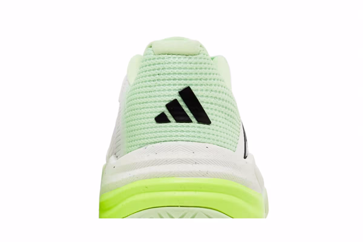 adidas Barricade 13 White Semi Green Spark, view 8