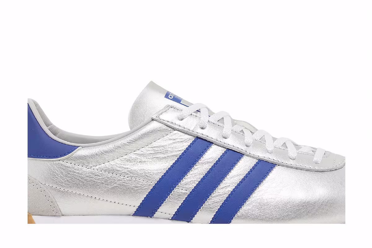 adidas Country OG Matte Silver Bright Blue, view 3