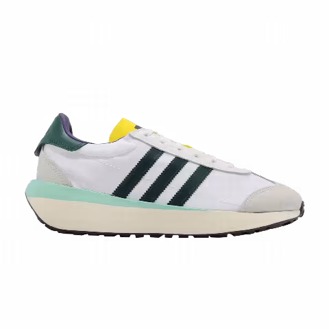 Adidas Country XLG 'White Collegiate Green Yellow'