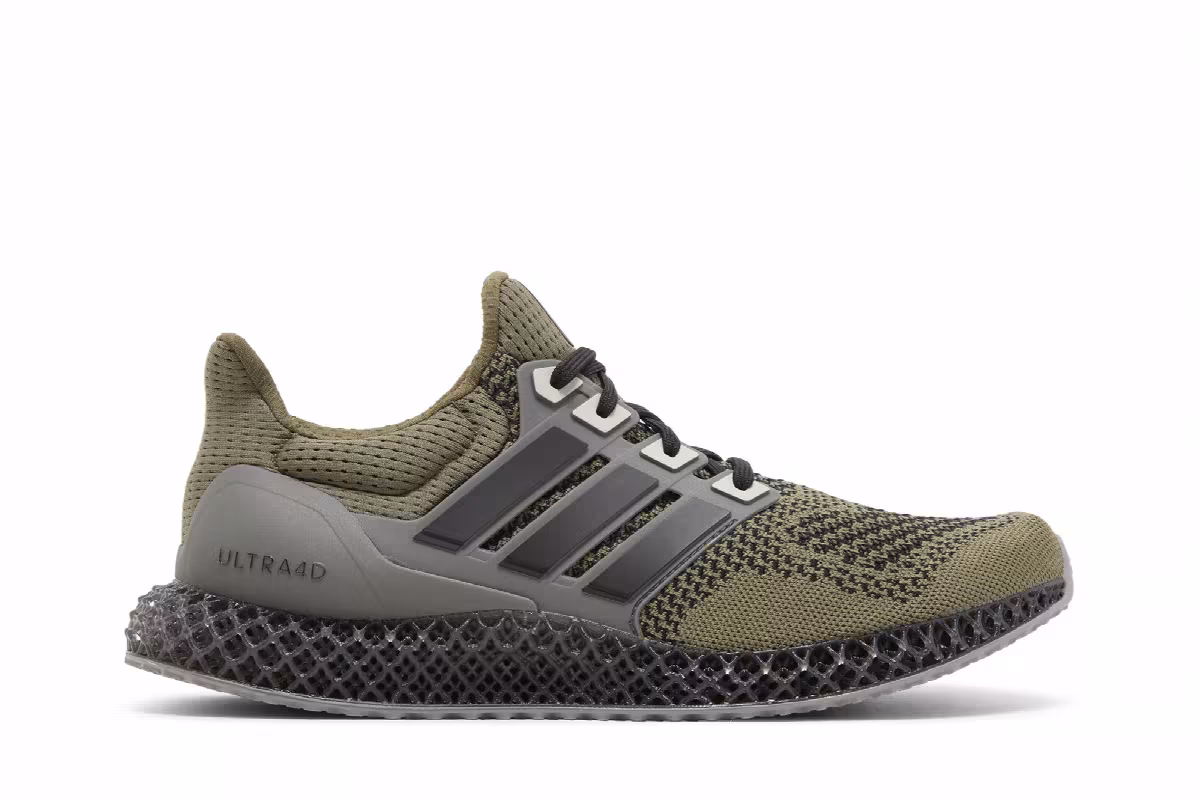 adidas Ultra 4D Olive Strata, view 2
