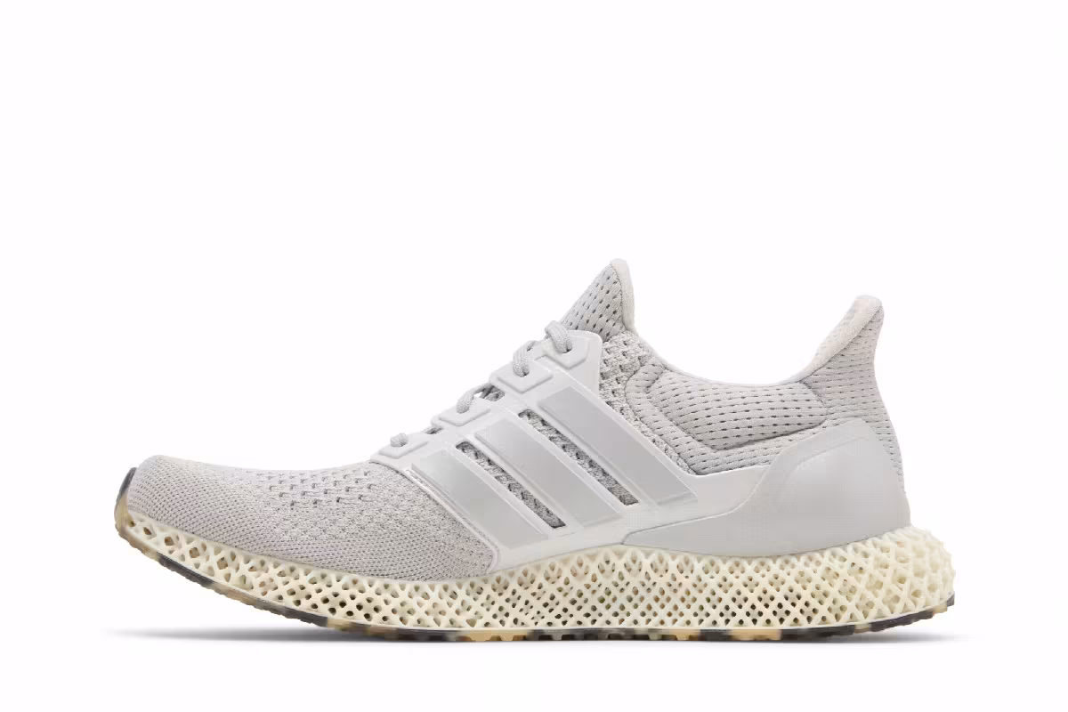 adidas Ultra 4D Grey Gold Metallic, view 4