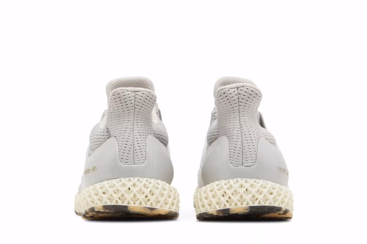 adidas Ultra 4D Grey Gold Metallic, view 7