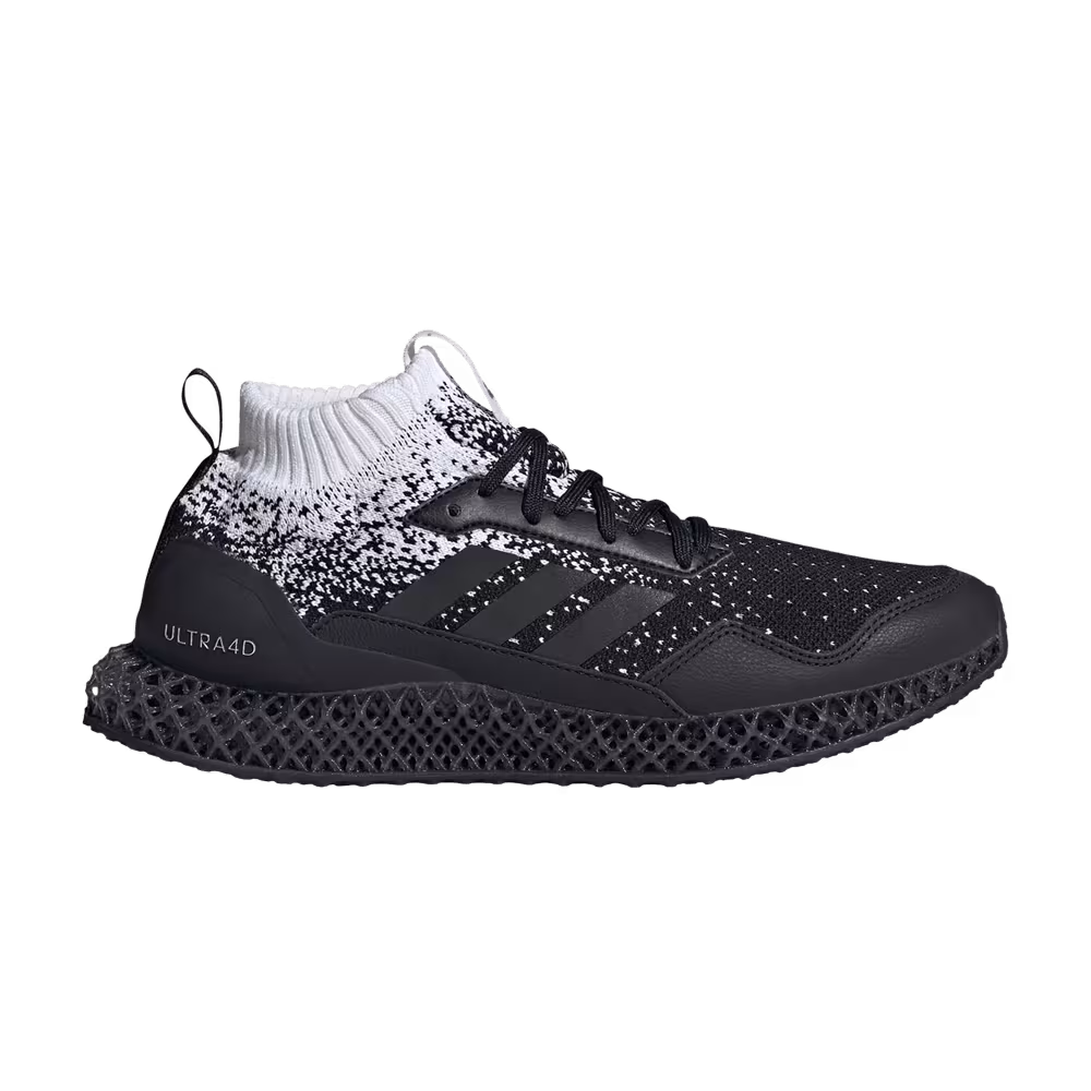 adidas Ultra 4D Mid Black White