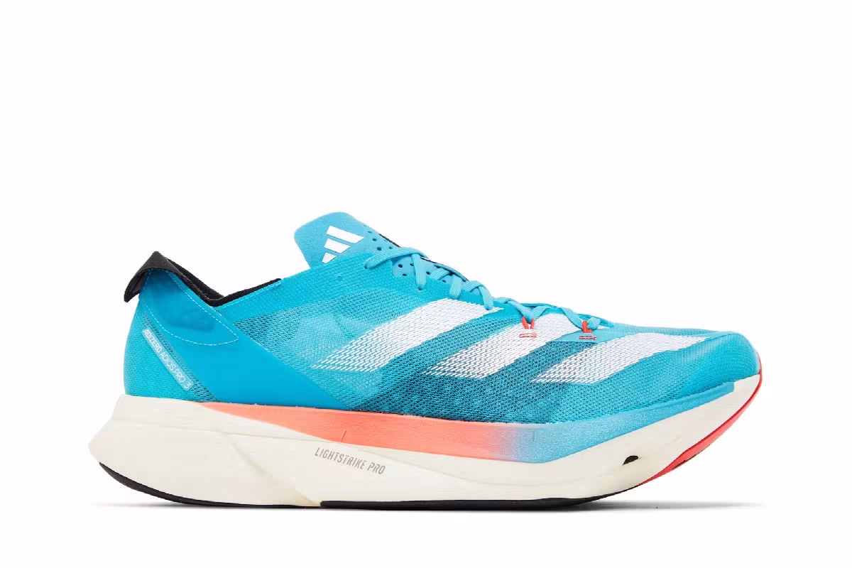 adidas Adizero Adios Pro 3 Lucid Cyan, view 2