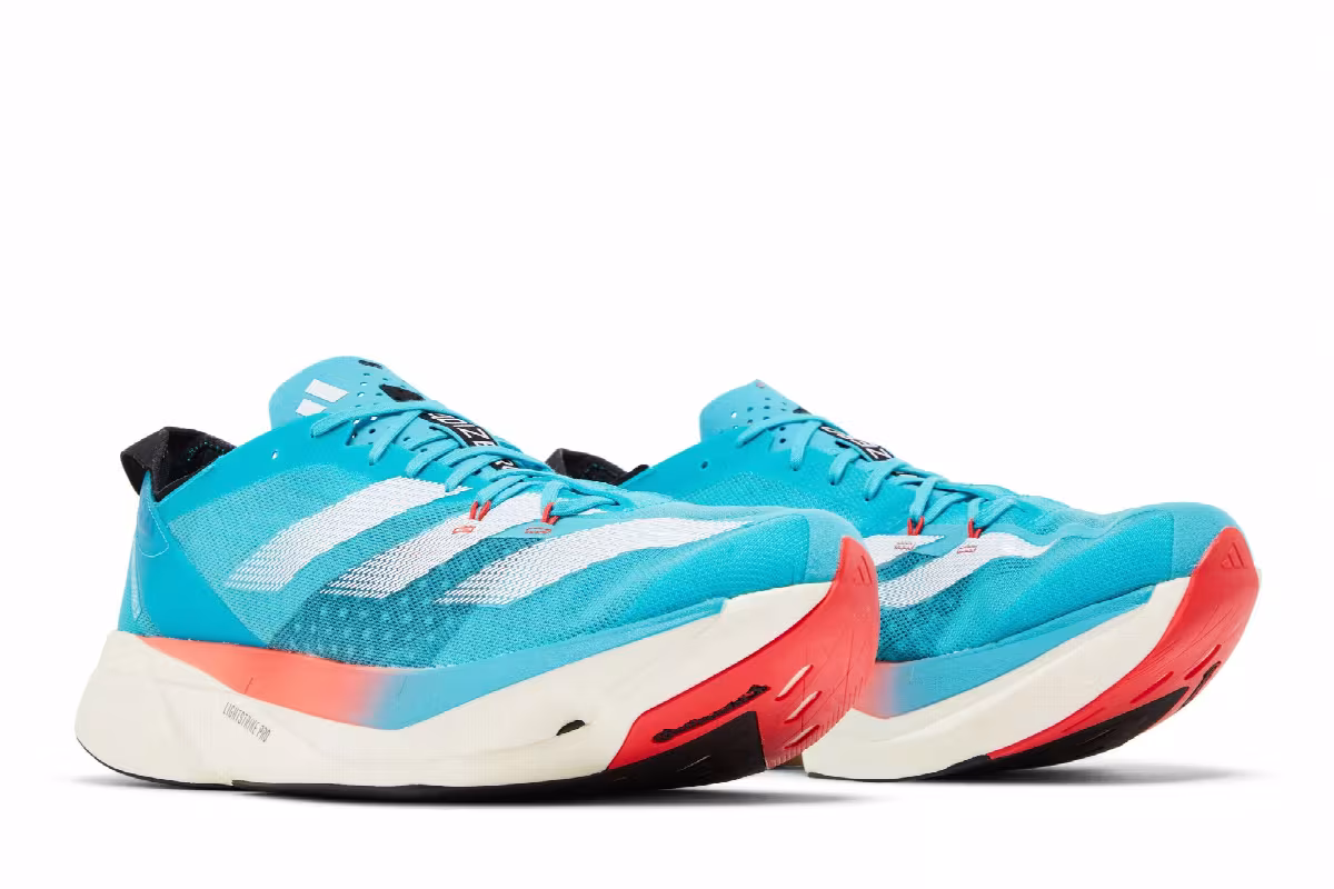 adidas Adizero Adios Pro 3 Lucid Cyan, view 9