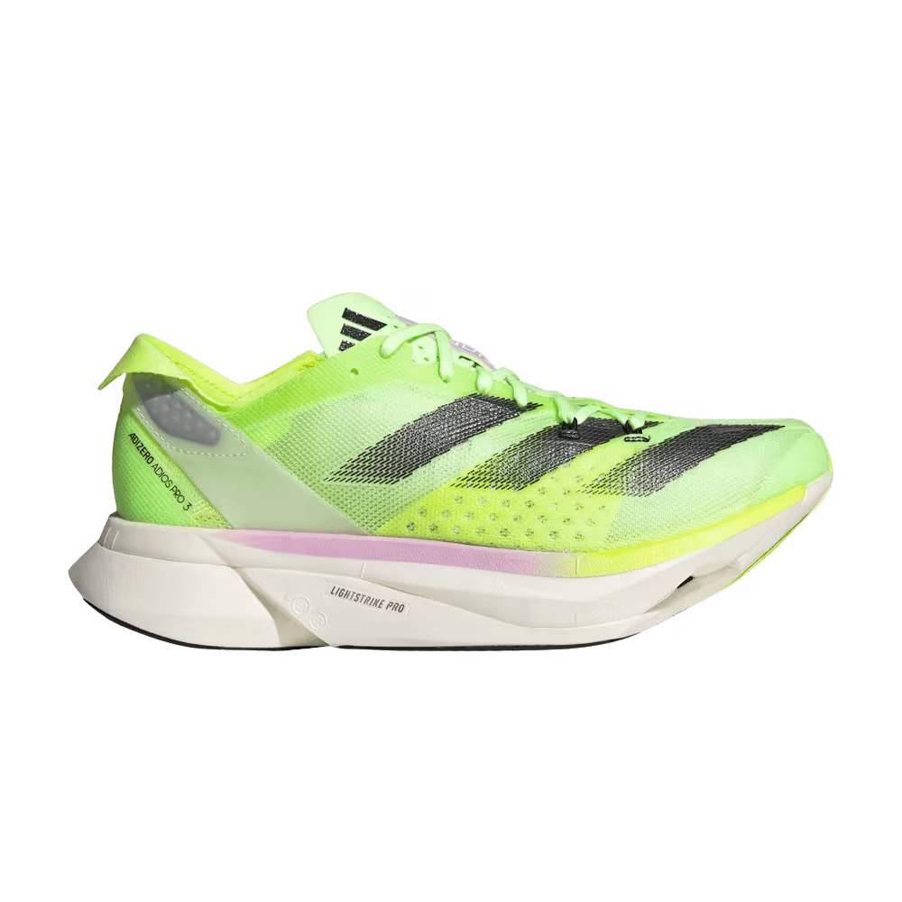 adidas Women's Adizero Adios Pro 3 Lucid Lemon