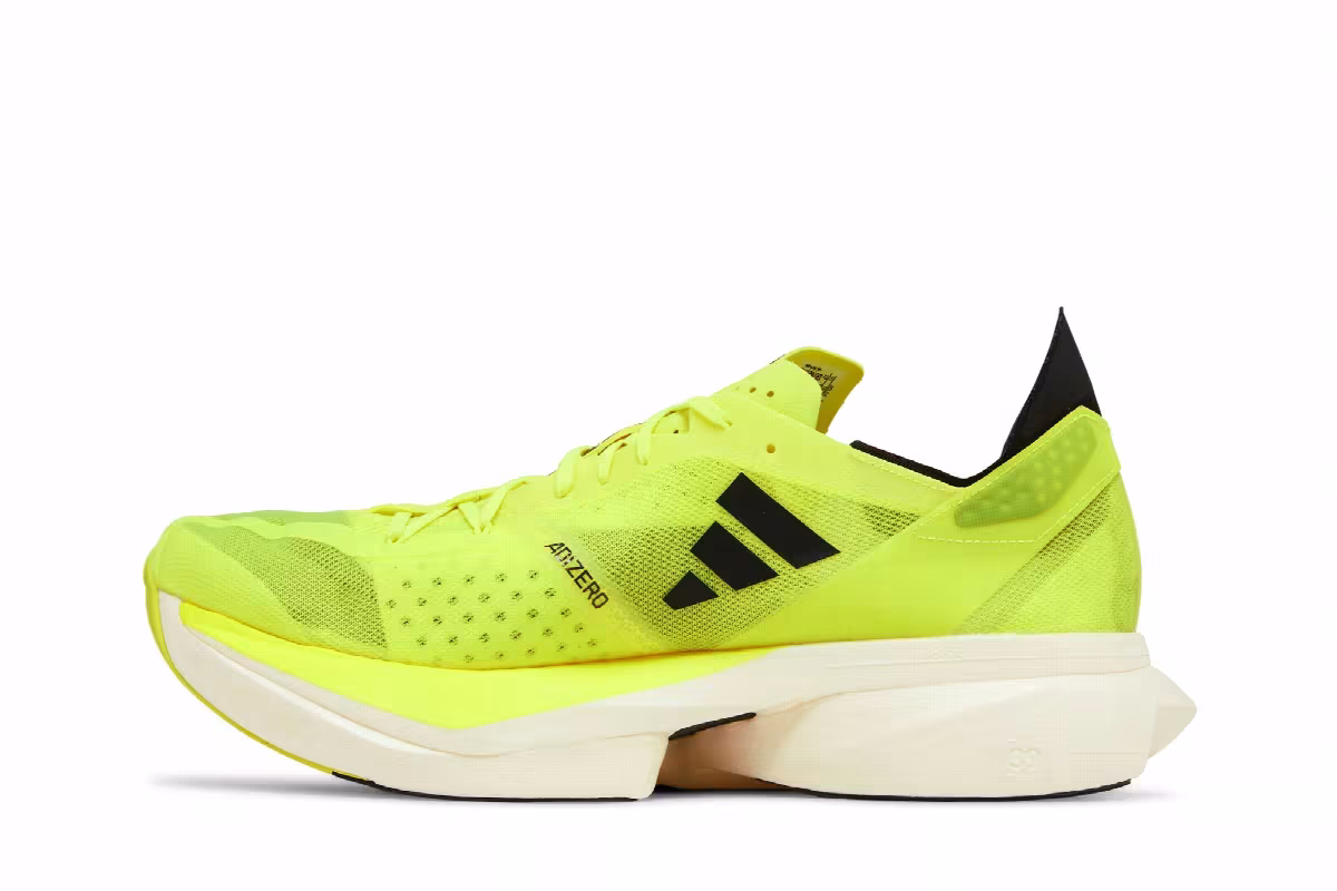 Adidas Adizero Adios Pro 3 Solar Yellow, view 4
