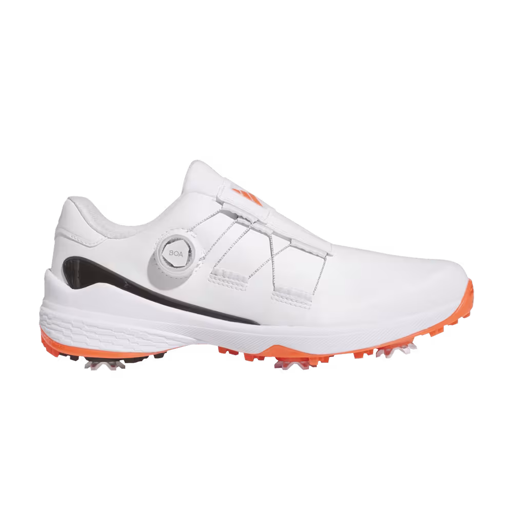 Adidas ZG23 BOA Golf White Semi Solar Red