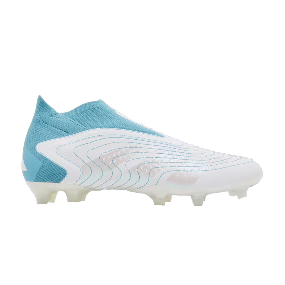 adidas Predator Accuracy+ FG White Preloved Blue