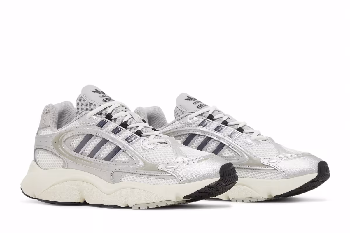 adidas Ozmillen Silver White Black, view 9