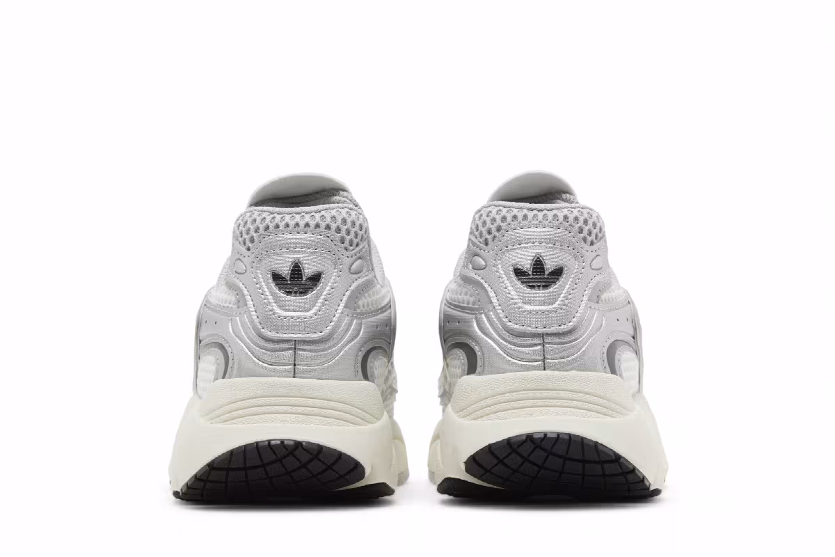 adidas Ozmillen J Silver White Black, view 7