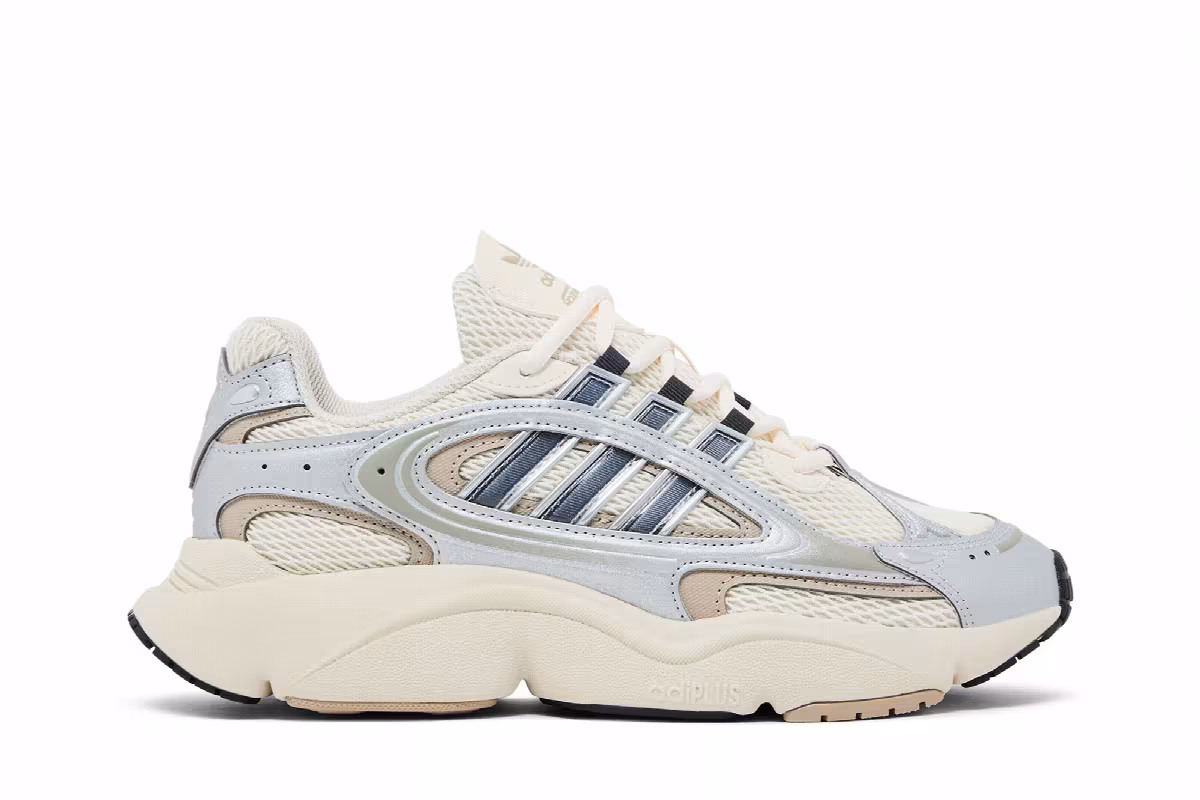 adidas Women's Ozmillen Chalk White Wonder Beige, view 2