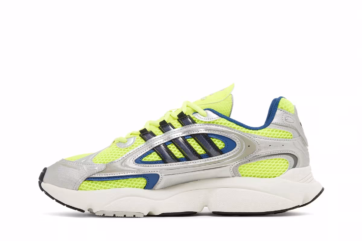 adidas Ozmillen Silver Solar Yellow, view 4