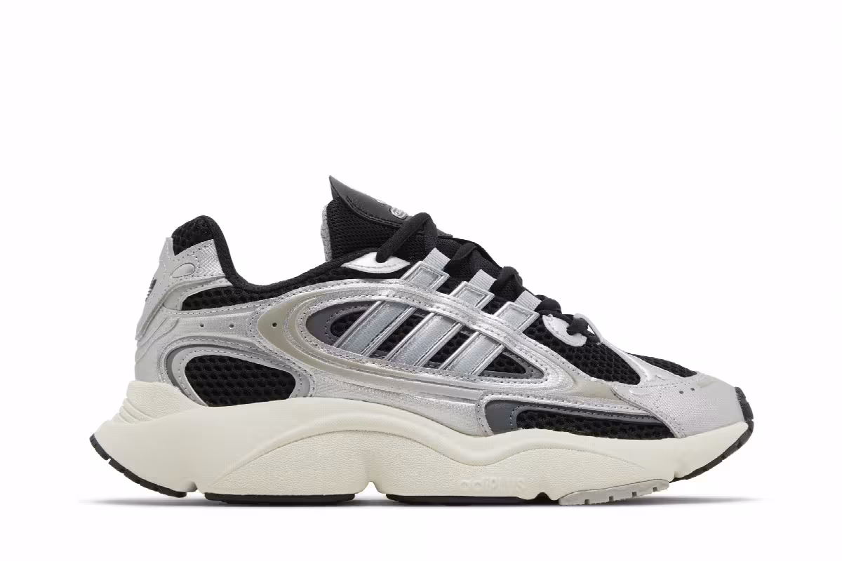adidas Ozmillen J Silver Black, view 2