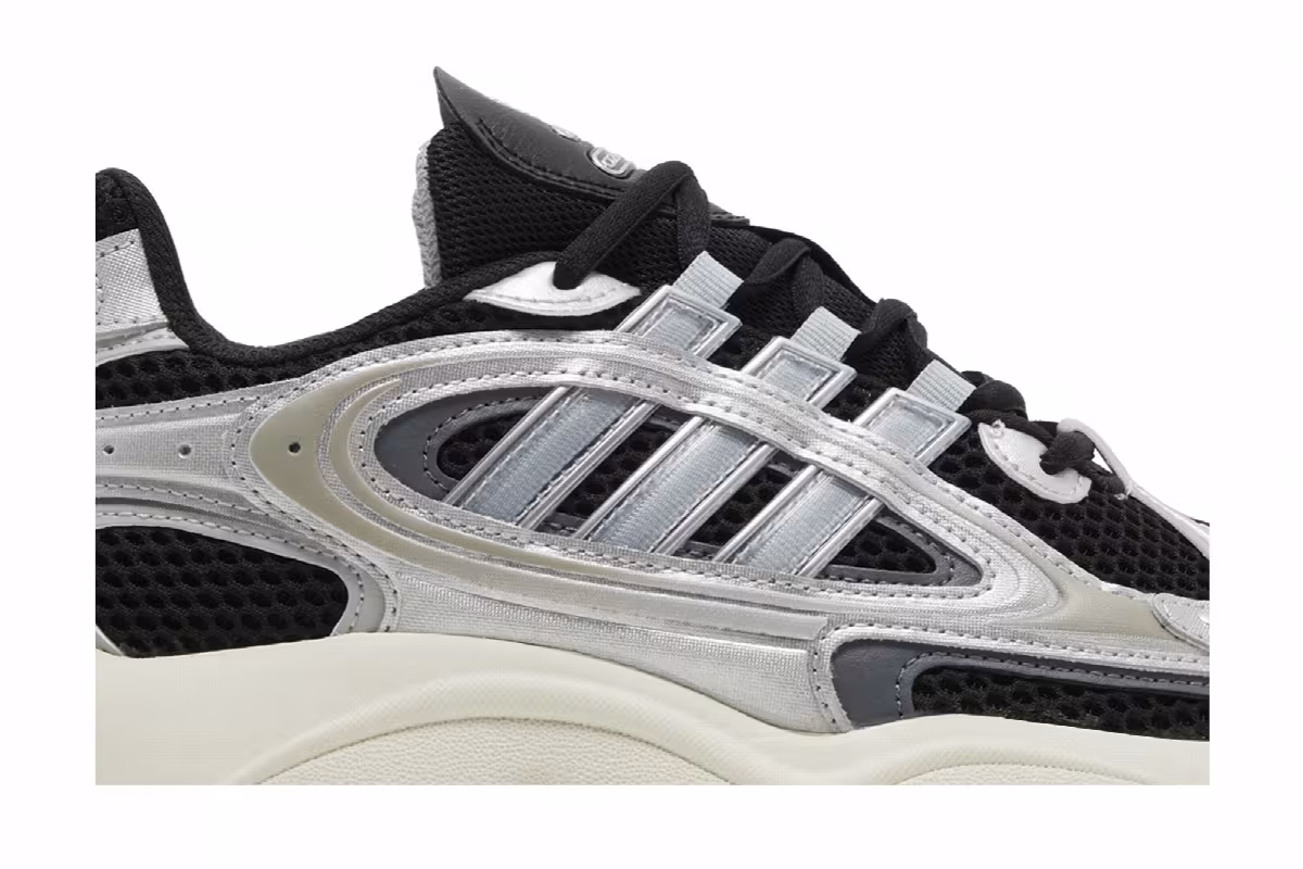 adidas Ozmillen J Silver Black, view 3