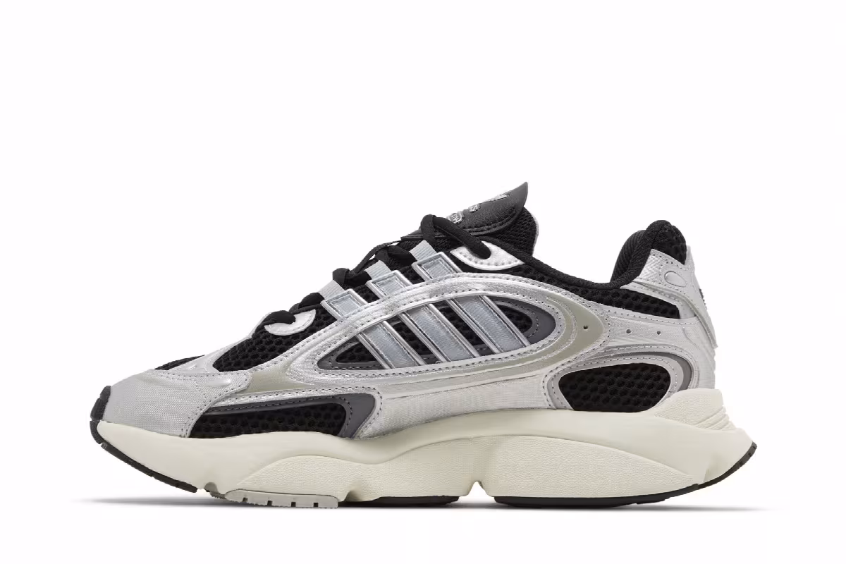 adidas Ozmillen J Silver Black, view 4