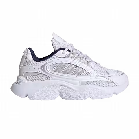 adidas Ozmillen Elastic Lace J 'White Bright Blue'