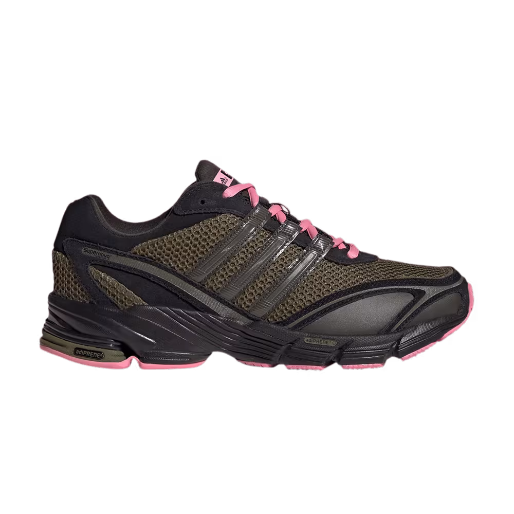 Adidas Women's Supernova Cushion 7 Black Olive Pink