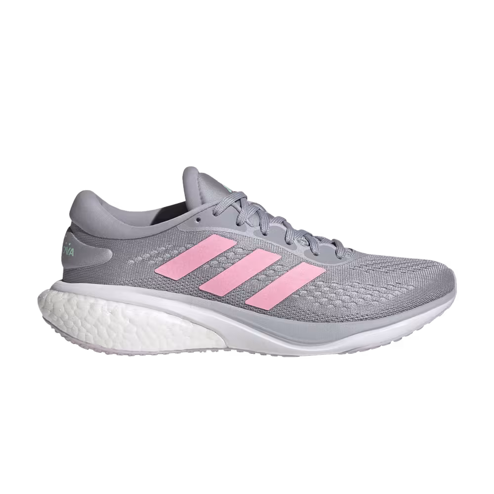 Adidas Women's Supernova 2 Halo Silver Beam Pink