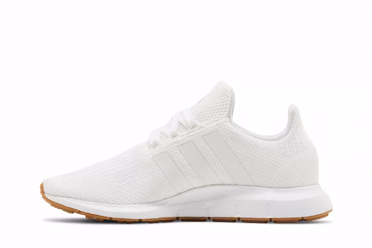 Adidas Swift Run 1.0 Big Kid White Gum, view 4