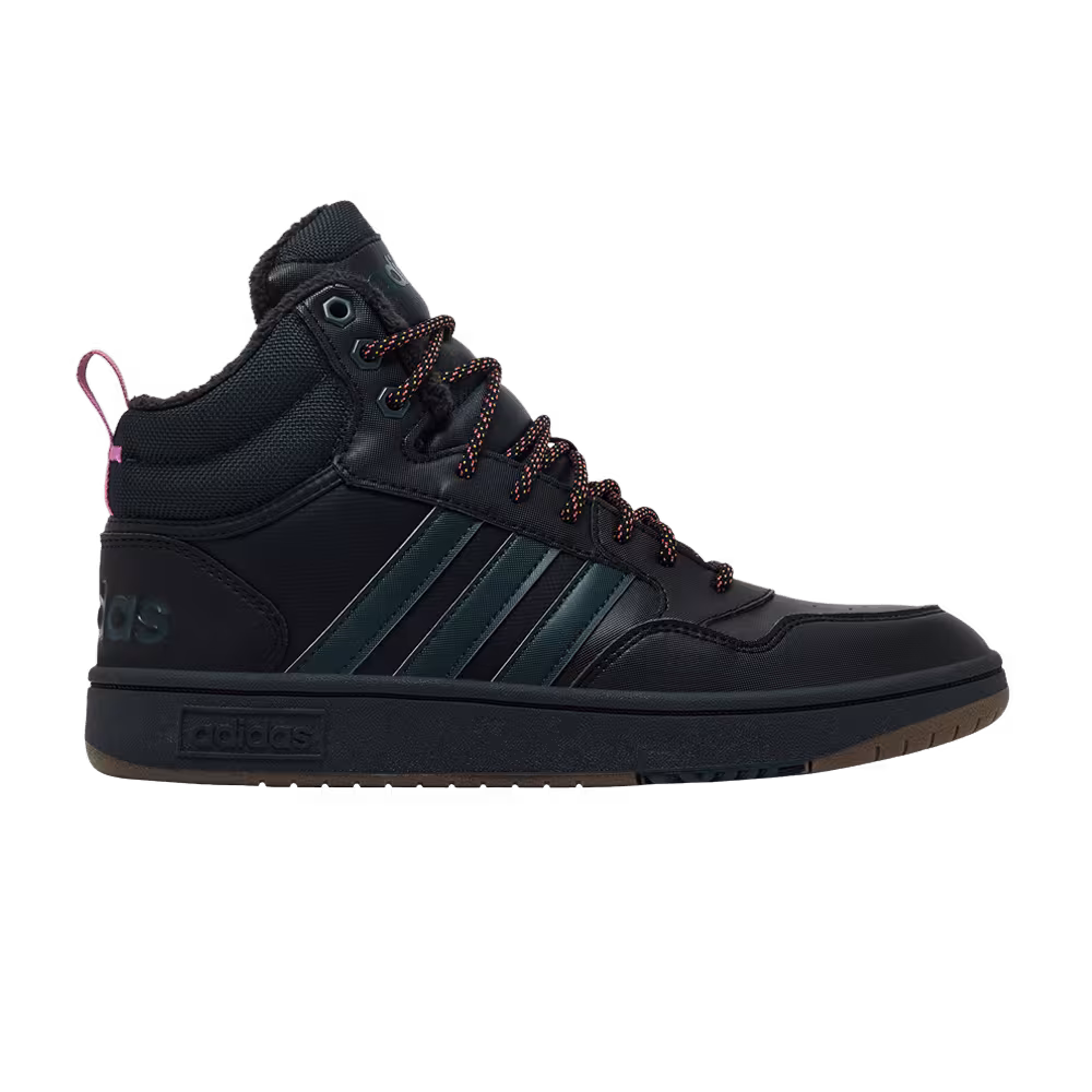 adidas Hoops 3.0 Mid Winter Black Shadow Green Gum