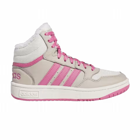 Adidas Hoops 3.0 Mid J 'Wonder Beige Pink Fusion'