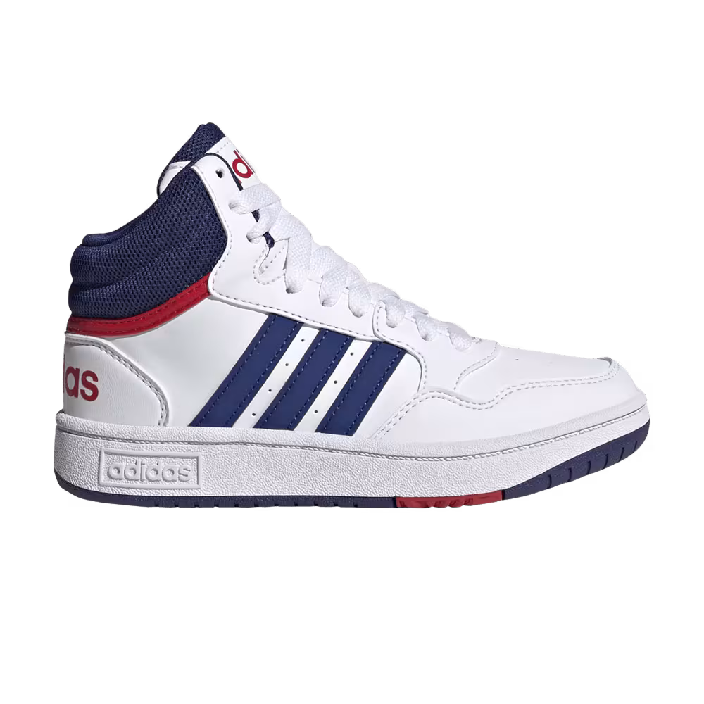 Adidas Hoops Mid J White Victory Blue