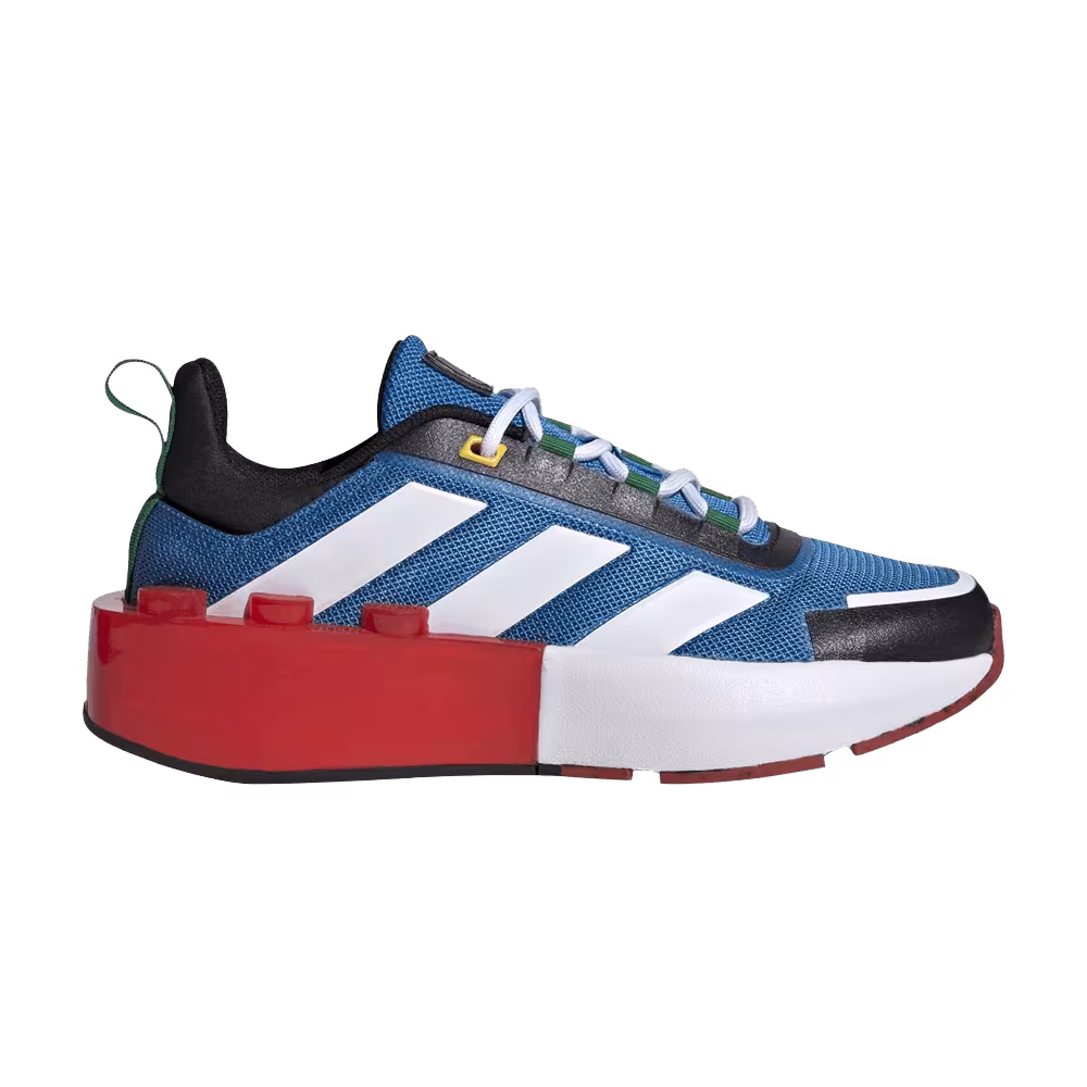 LEGO x adidas Tech Runner Big Kid Shock Blue Red