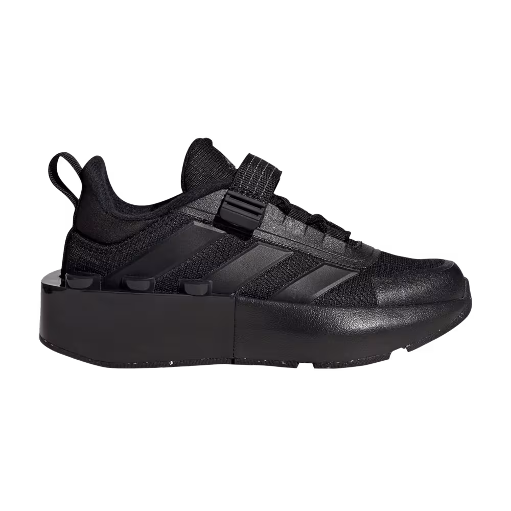 LEGO x adidas Tech Runner Little Kid Triple Black