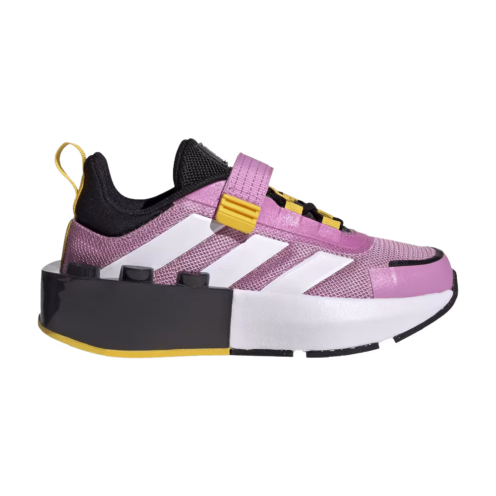 LEGO x adidas Tech Runner EL Little Kid Bliss Orchid