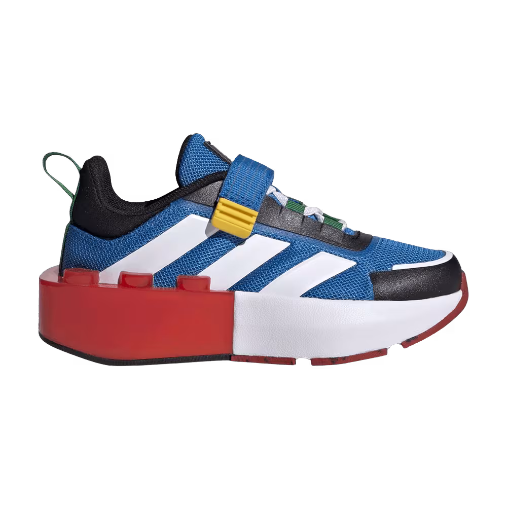 LEGO x adidas Tech Runner EL Little Kid White Shock Blue