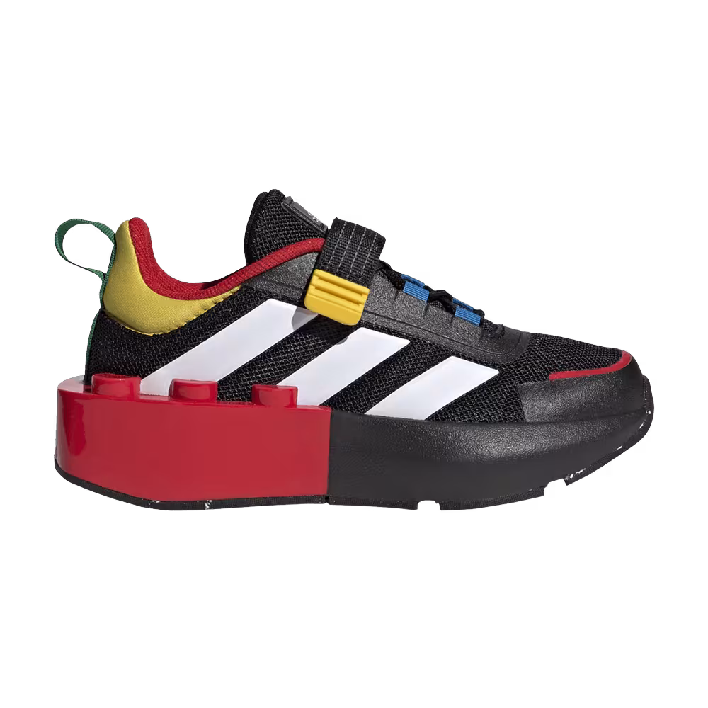 LEGO x adidas Tech Runner EL Little Kid Shock Blue Red