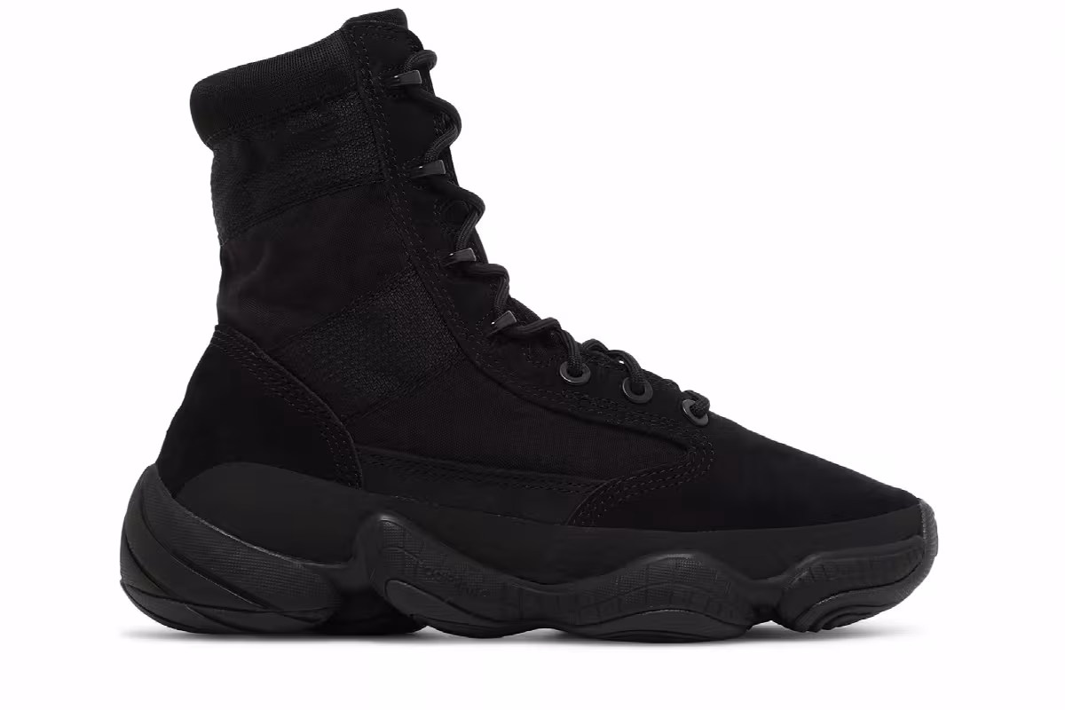 adidas Yeezy 500 High Tactical Boot Utility Black, view 2